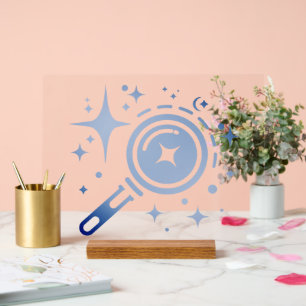 Funkelnde Sterne, Leuchtturm des grenzenlosen digi Acrylschild