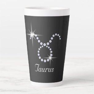 Funkelnder Diamant Stier Milchtasse