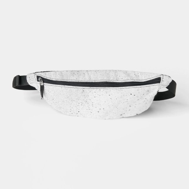 Funkelnder weißer Sand Bauchtasche (Vorderseite)