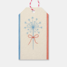 Funkelndes Geschenk-Tags