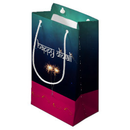 Funkelndes glückliches Diwali - kleine Geschenktüte