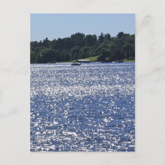 Funkelsee Postkarte (Vorderseite)