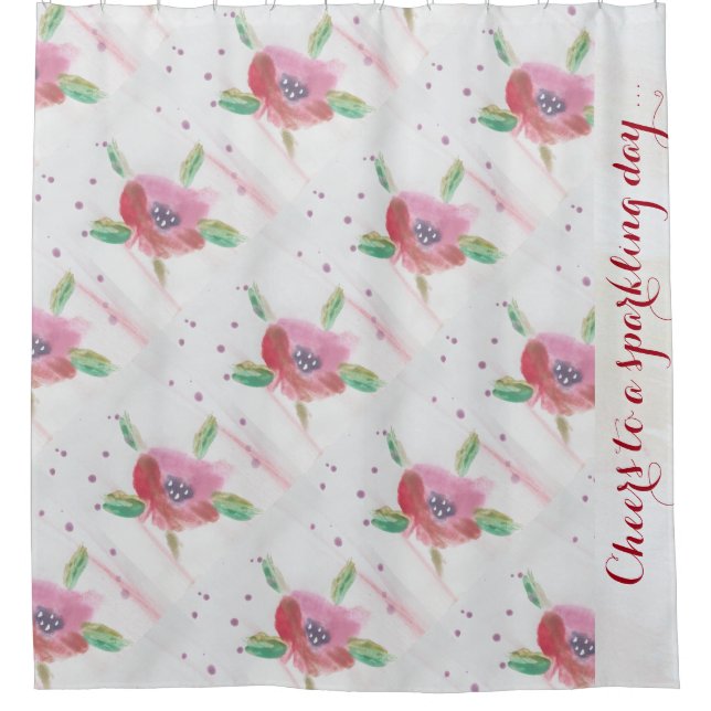 Funkeltag Duschvorhang (Vorderseite)