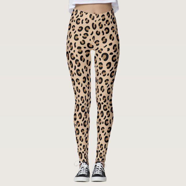 Funkes Gepard Leggings (Vorderseite)