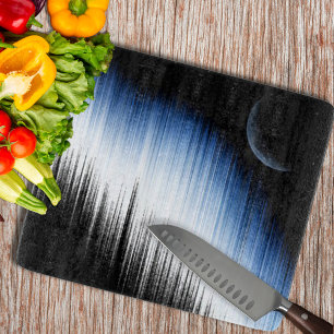 Funkfrequenzen und Mond Schneidebrett