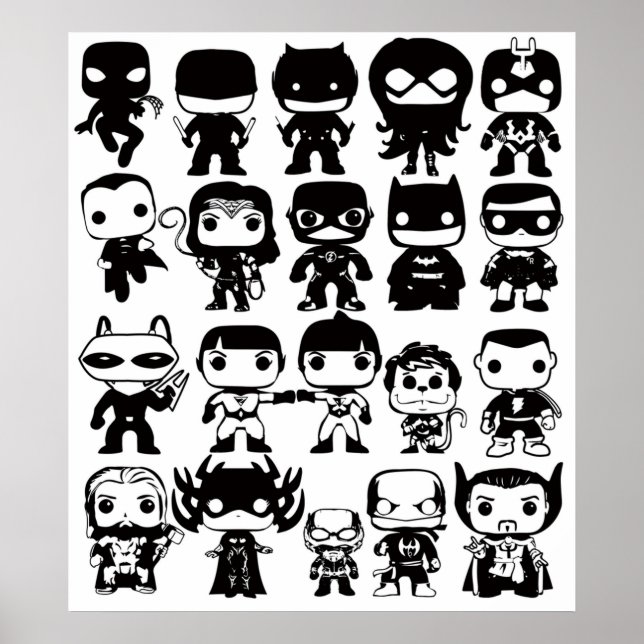 Funko Pop Out of Box-Auflistung Poster (Vorne)