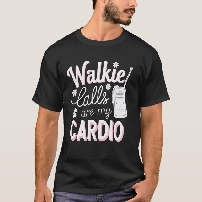 Funkrufe sind mein Cardio T-Shirt (Vorderseite)