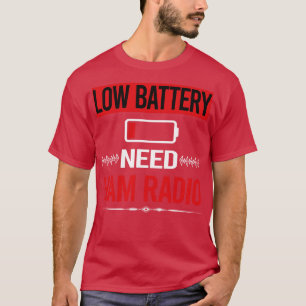 Funksender mit geringer Akkukapazität T-Shirt