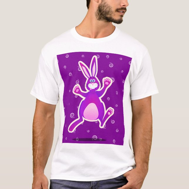 Funksiger Hase, T-Shirt (Vorderseite)