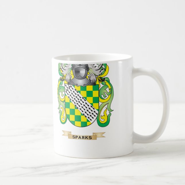Funkt Wappen (Familienwappen) Kaffeetasse (Rechts)