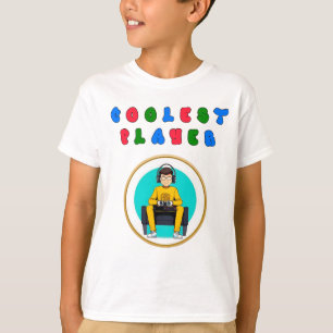 Funktionale Buchstaben bilden die Worte Coolster S T-Shirt