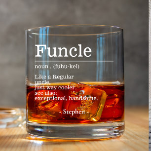 Funktionale Definition Onkel Geschenke aus Nichte Whiskyglas