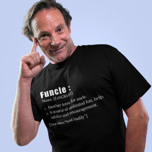Funktionale Funny Oncle Definition T-Shirt