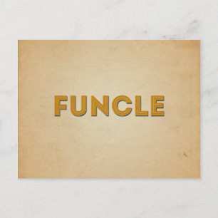 Funktionale Retro Inspiriert Typografie Postkarte