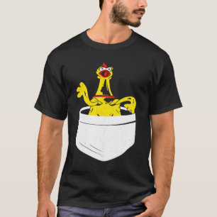 Funktionales Gummihuhn in einer Tasche Gummihuhn L T-Shirt