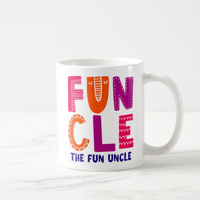 Funktionell. Der Spaß Onkel. Kaffeetasse (Rechts)