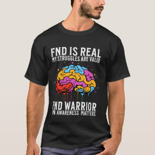 Funktionelle neurologische Störung Awareness Gehir T-Shirt