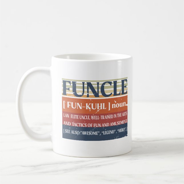 Funktionelle Onkeldefinition, Phantastischer Legen Kaffeetasse (Links)