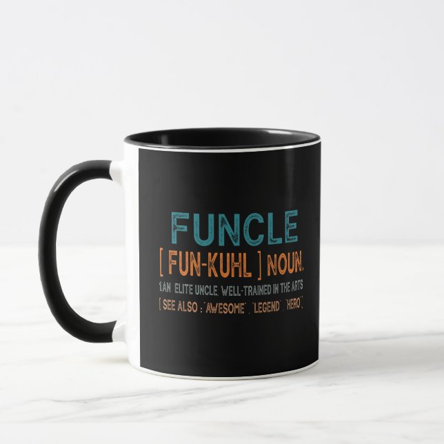 Funktionelle Onkeldefinition, Phantastischer Legen Tasse (Links)
