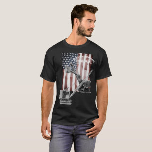 Funktionierender Ingenieur-Kran-Betreiber IHRE T-Shirt