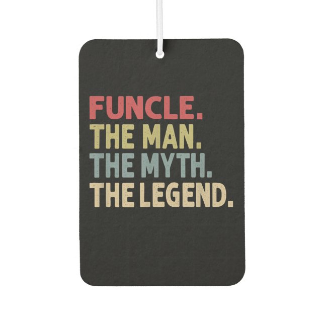 Funktioniert der Mann der Mythos der Legende | Onk Autolufterfrischer (Vorderseite)