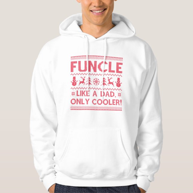 Funktioniert nur Cooler wie ein Vater Hoodie (Vorderseite)