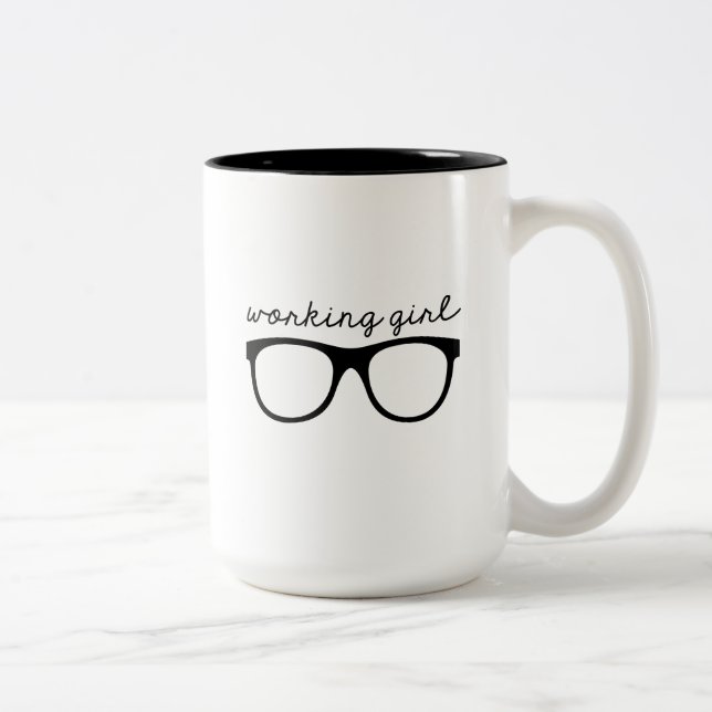 Funktions-Mädchen-Tasse Zweifarbige Tasse (Rechts)
