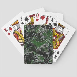 Funktionsgrün-Tarnung Spielkarten