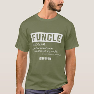 Funktionstüchtige Spaß-Onkel T-Shirt