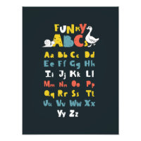 Funky ABC Early Learning ABC Learning ABC Art