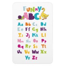Funky ABC Early Learning ABC Learning ABC Art