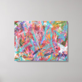 Funky Abstrakt Art Canvas Print Leinwanddruck