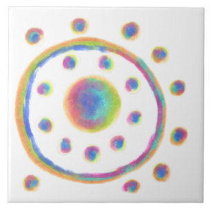 Funky Abstrakt Art Fliese