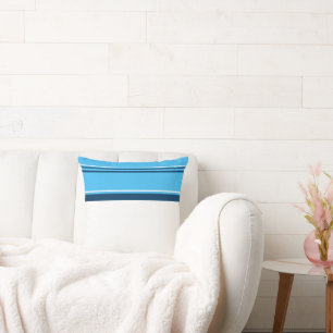 Funky Abstrakt Art Light Dark White Kissen