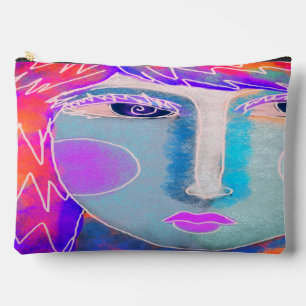Funky Abstrakt Art Zubehörtasche