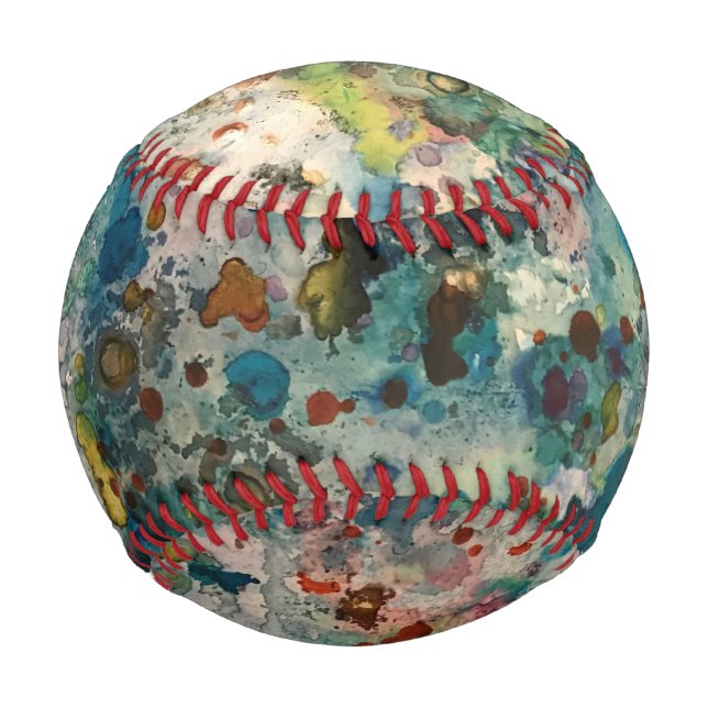 Funky Abstrakt Baseball (Vorderseite)