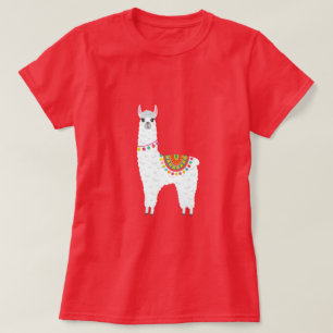 Funky Alpaca Lama Drama süße Tier T-Shirt