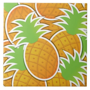 Funky-Ananas Fliese