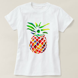 Funky-Ananas-Kunst T-Shirt