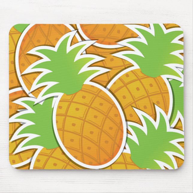 Funky-Ananas Mousepad (Vorne)