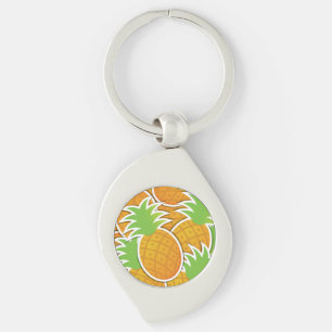 Funky-Ananas Schlüsselanhänger