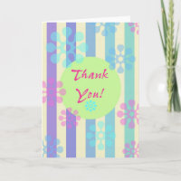 Funky and Fun Danke-Card