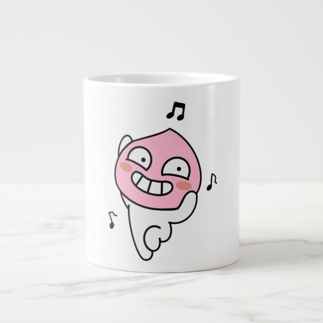 Funky Apeach Jumbo-Tasse (Vorderseite)