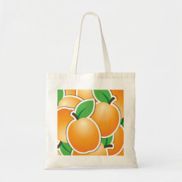 Funky apricot tragetasche