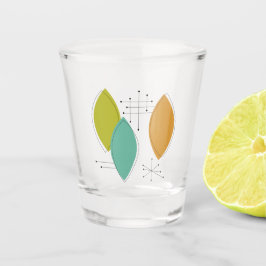 Funky Atomic Ära Surfboard Shapes Mitte des Jahrhu Schnapsglas