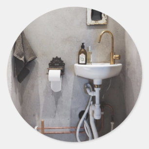 Funky Bad Runder Aufkleber