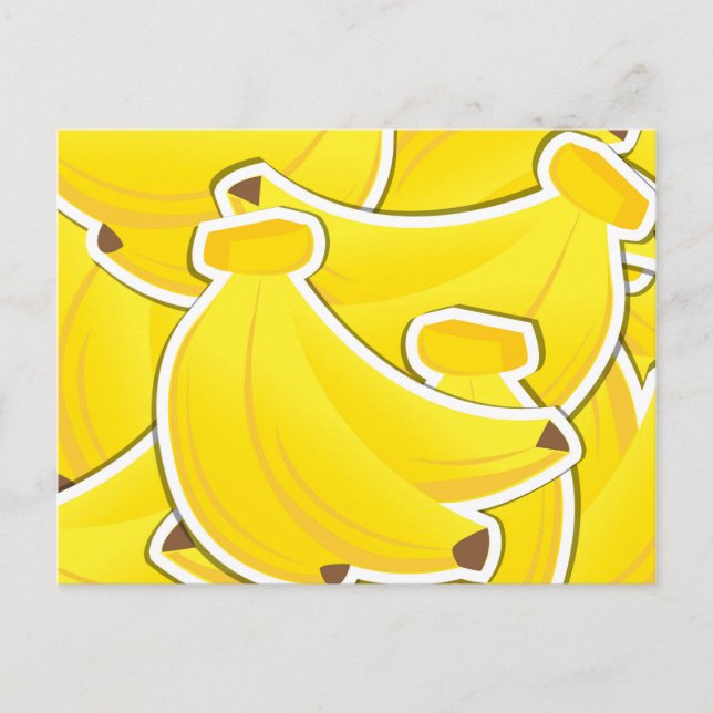 Funky banana postkarte (Vorderseite)