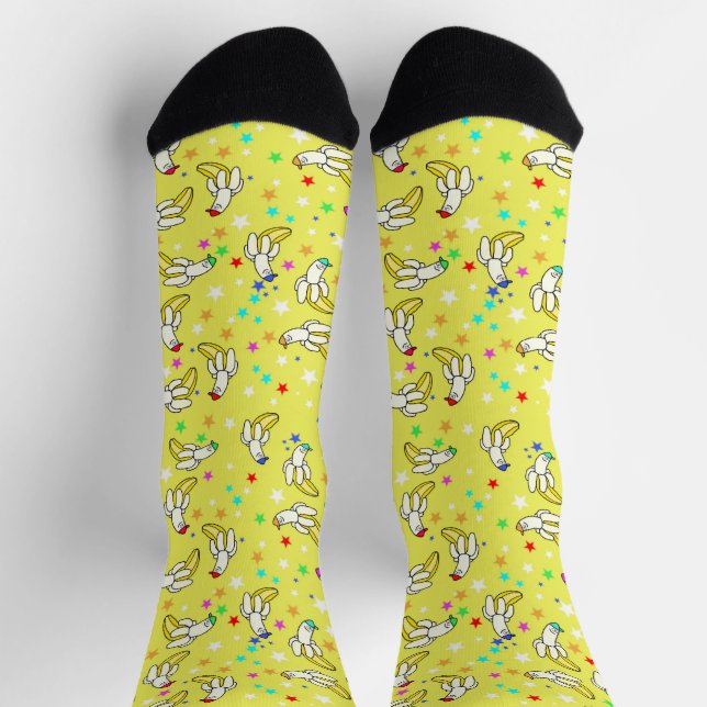 Funky Banana Socks Socken (Oben)