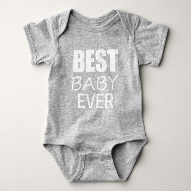 Funky Best Baby je Bodysuit Top (Vorderseite)