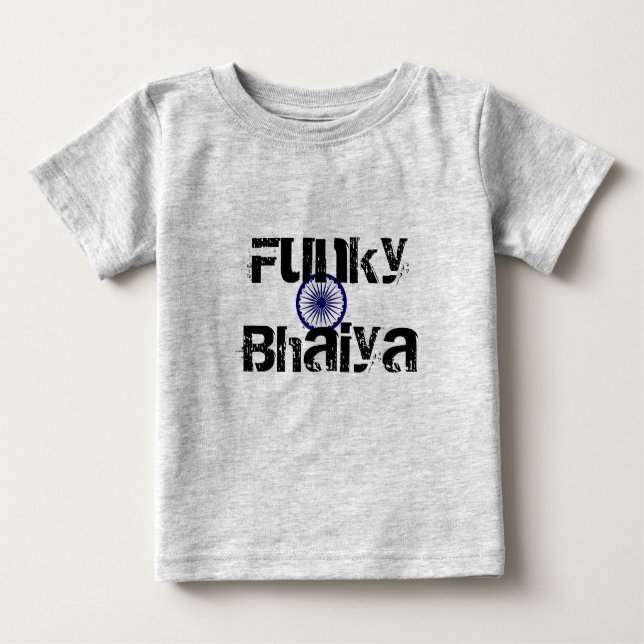Funky Bhaiya Baby T-shirt (Vorderseite)